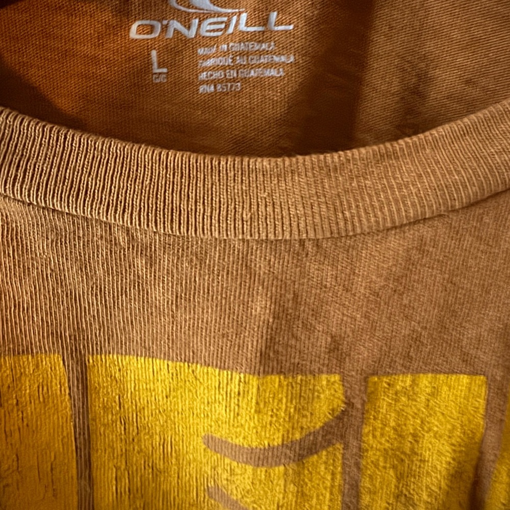 Boho Festival Southwest O'NEILL Crescent Canyon Oversized Graphic Tee Sz L EUC - Picture 6 of 6